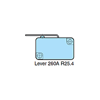 83269043 - Medium length Lever R25.4mm 83269043 - Medium length Lever R25.4mm