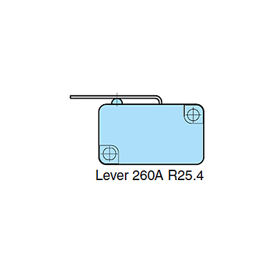 83269043 - Medium length Lever R25.4mm