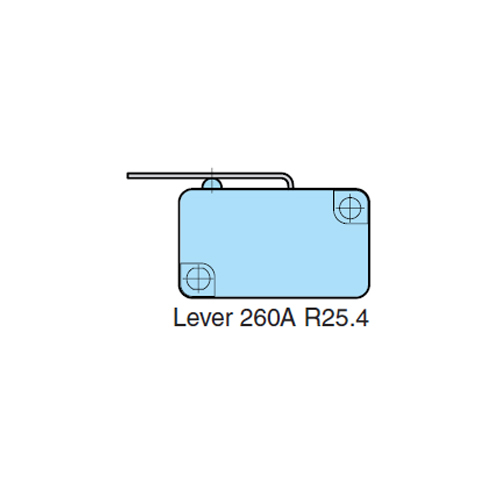 83269043 - Medium length Lever R25.4mm 83269043 - Medium length Lever R25.4mm