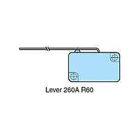 83269045 - Extra Long length Lever R60mm 83269045 - Extra Long length Lever R60mm