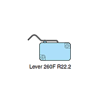 83269046 - Simulated Lever R22mm 83269046 - Simulated Lever R22mm