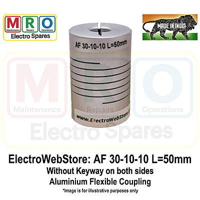 AF-30-10-10 L: 50mm W/o Keyway on both sides