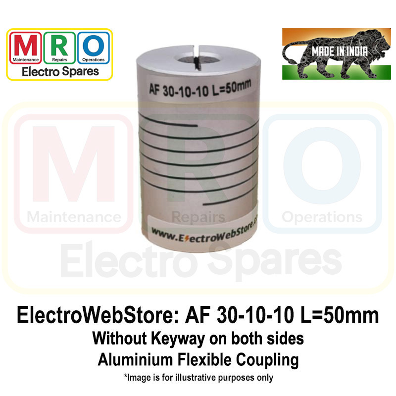AF-30-10-10 L: 50mm W/o Keyway on both sides AF-30-10-10 L: 50mm W/o Keyway on both sides