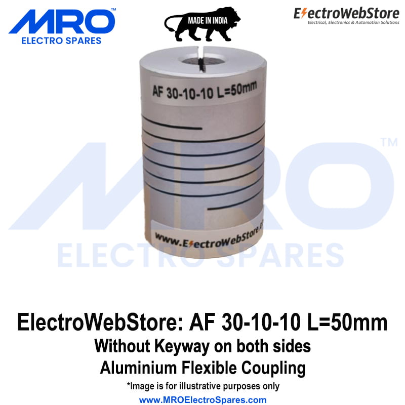 AF-30-10-10 L: 50mm W/o Keyway on both sides AF-30-10-10 L: 50mm W/o Keyway on both sides
