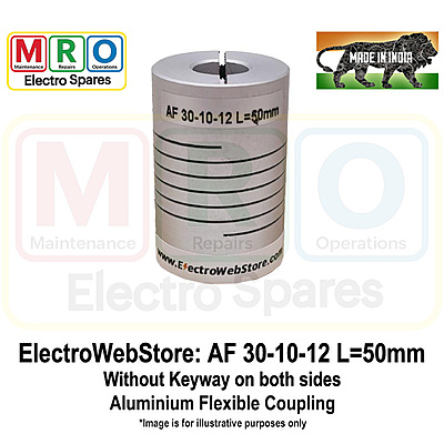 AF-30-10-12 L: 50mm W/o Keyway on both sides