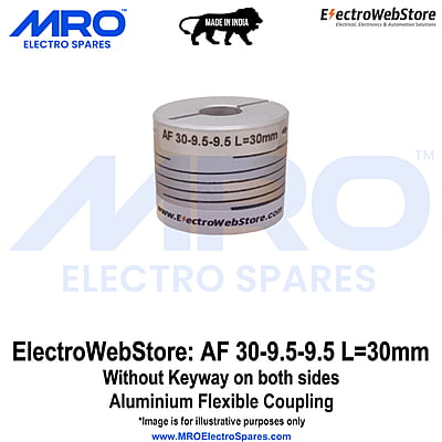 AF-30-9.5-9.5 L: 30mm W/o Keyway on both sides