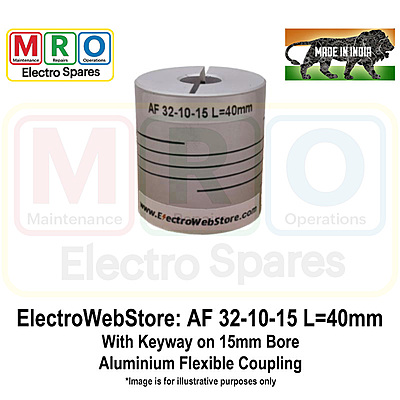 AF-32-10-15 L: 40mm With Keyway on ID2 Bore