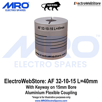 AF-32-10-15 L: 40mm With Keyway on ID2 Bore