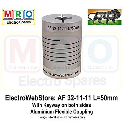 AF-32-11-11 L: 50mm With Keyway on both sides
