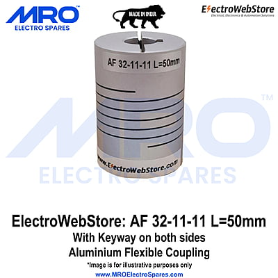 AF-32-11-11 L: 50mm With Keyway on both sides