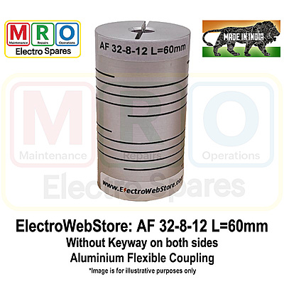 AF-32-8-12 L: 60mm W/o Keyway on both sides