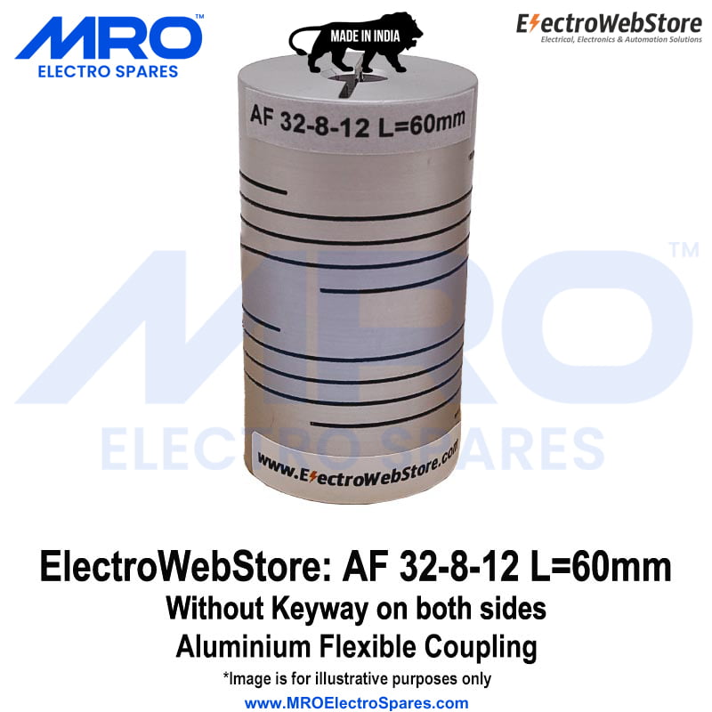 AF-32-8-12 L: 60mm W/o Keyway on both sides