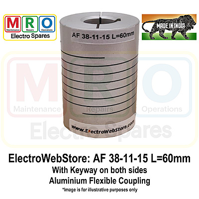 AF-38-11-15 L: 60mm With Keyway on both sides