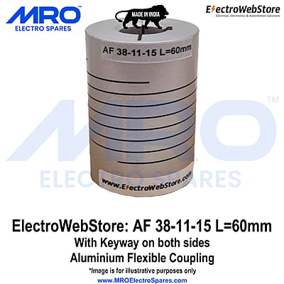 AF-38-11-15 L: 60mm With Keyway on both sides