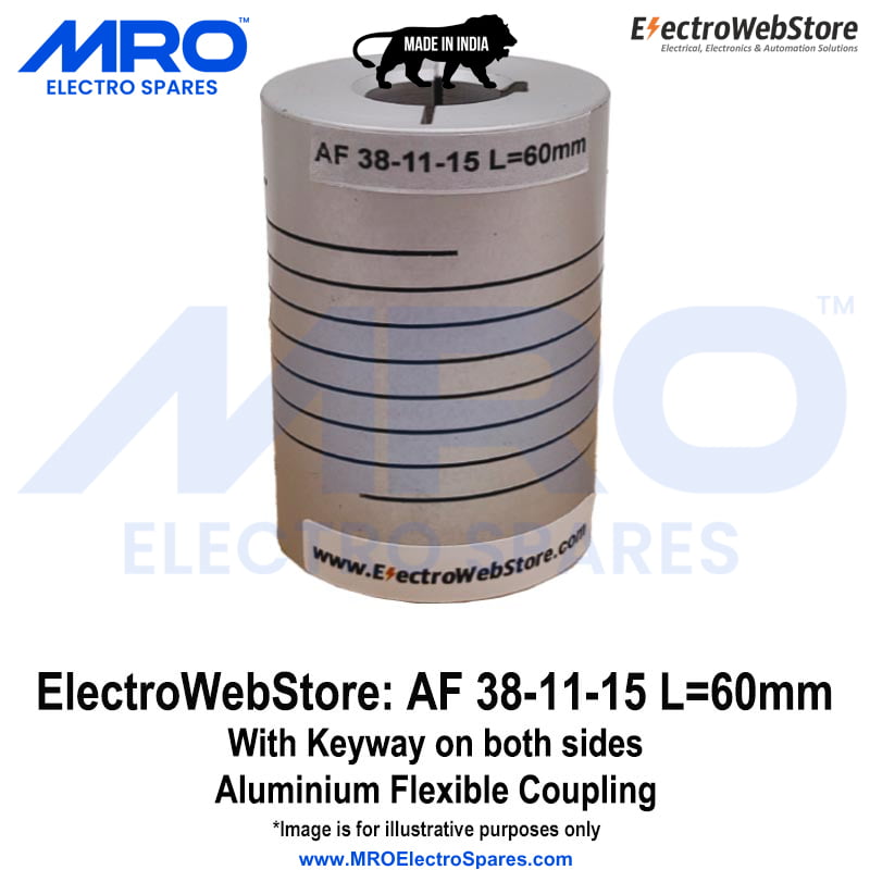 AF-38-11-15 L: 60mm With Keyway on both sides AF-38-11-15 L: 60mm With Keyway on both sides