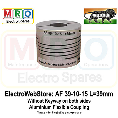 AF-39-10-15 L: 39mm W/o Keyway on both sides