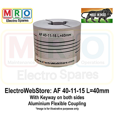 AF-40-11-15 L: 40mm With Keyway on both sides