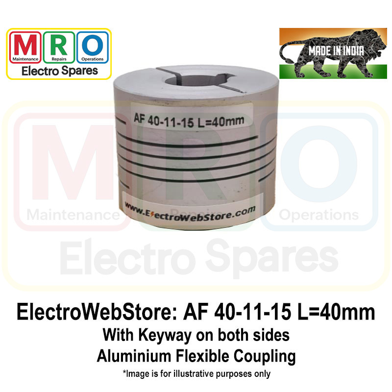 AF-40-11-15 L: 40mm With Keyway on both sides AF-40-11-15 L: 40mm With Keyway on both sides