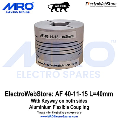 AF-40-11-15 L: 40mm With Keyway on both sides