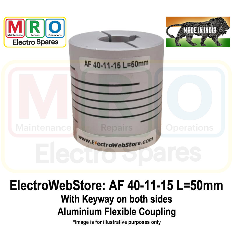 AF-40-11-15 L: 50mm With Keyway on both sides