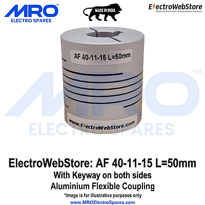 AF-40-11-15 L: 50mm With Keyway on both sides