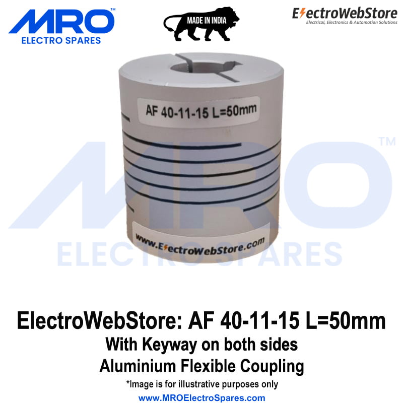 AF-40-11-15 L: 50mm With Keyway on both sides AF-40-11-15 L: 50mm With Keyway on both sides