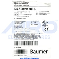 IGYX30N17B3/L - 11081015 IGYX30N17B3/L - 11081015