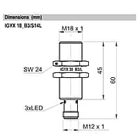 IGYX18N37B3/S14L - 11078880 IGYX18N37B3/S14L - 11078880