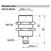 IGYX30N37B3/S14L - 11081012 IGYX30N37B3/S14L - 11081012